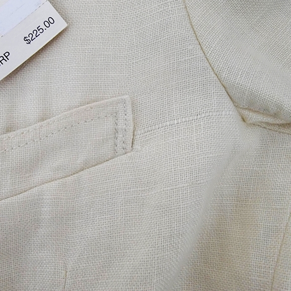 Denim & Supply Ralph Lauren Linen Jacket Blazer Women's Medium - Picture 6 of 6